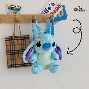 Angel & Stitch Plush Backpacks