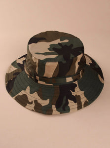 Kids Camo Bucket Hat