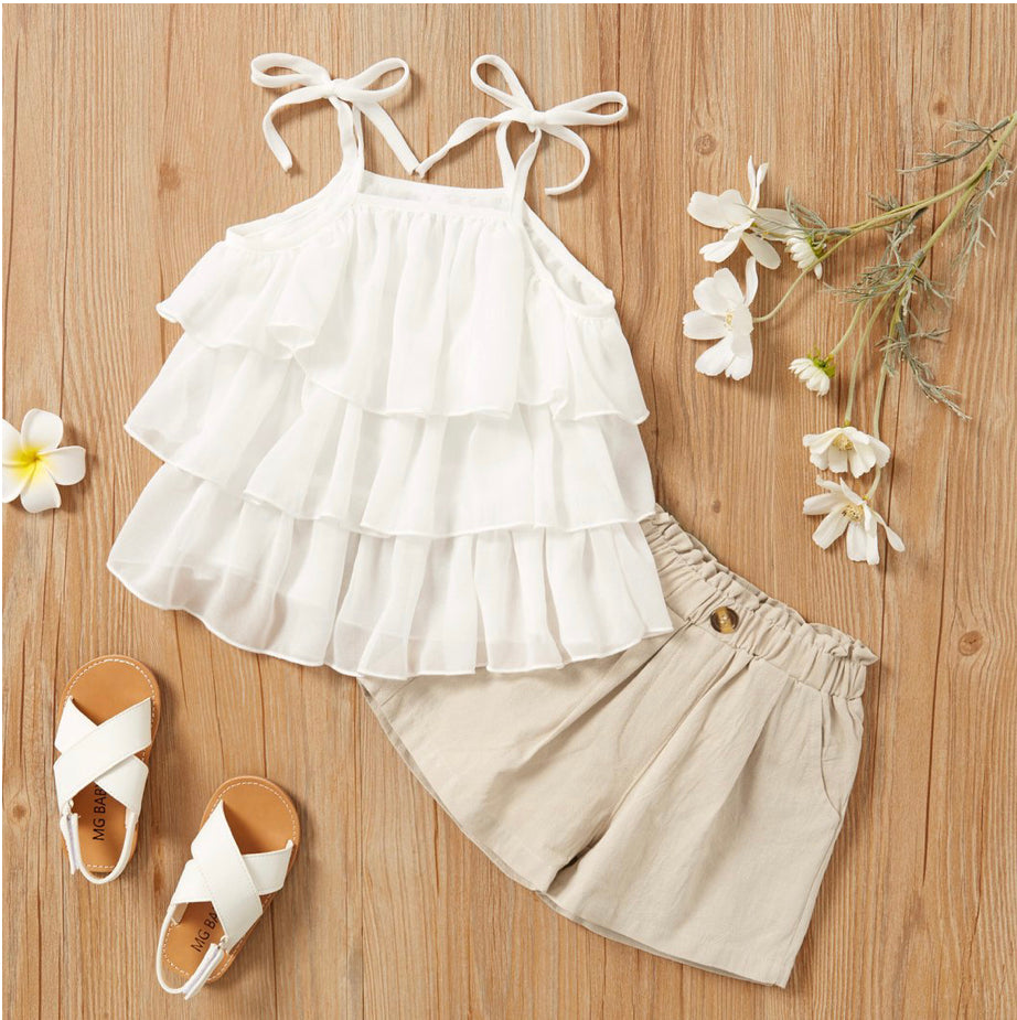 Cotton Sling Shirt & Shorts