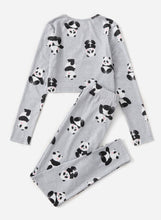 Load image into Gallery viewer, Panda Print Tee &amp; Pants
