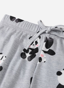 Panda Print Tee & Pants