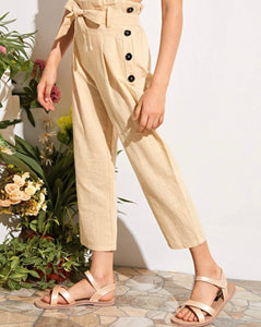 Paper Bag Waist Pants