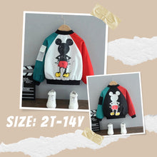 Load image into Gallery viewer, Mickey &amp; Me Bomber Jacket
