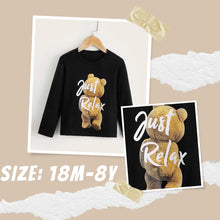 Load image into Gallery viewer, Just Relax Long Sleeve Tee
