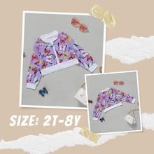 Load image into Gallery viewer, Butterfly Bomber Jacket
