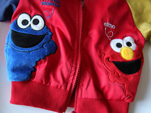 Cookie Monster & Elmo Bomber Jacket