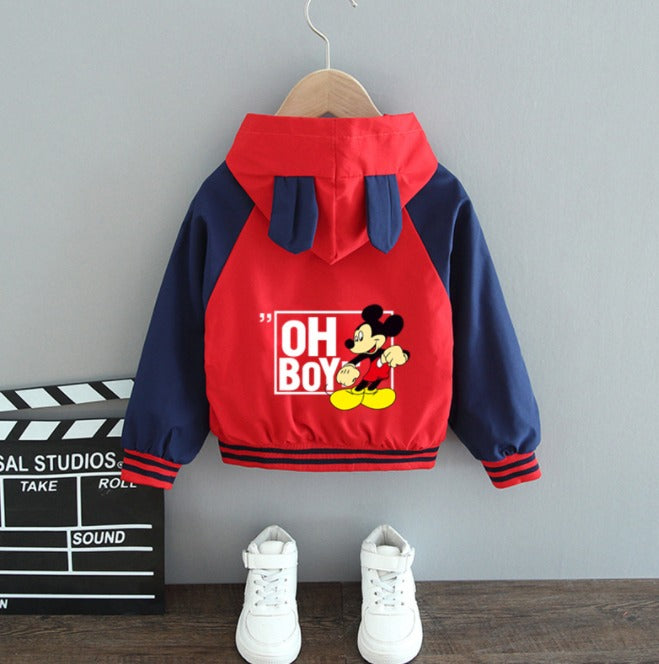 Oh Boy Hooded Mickey Jacket