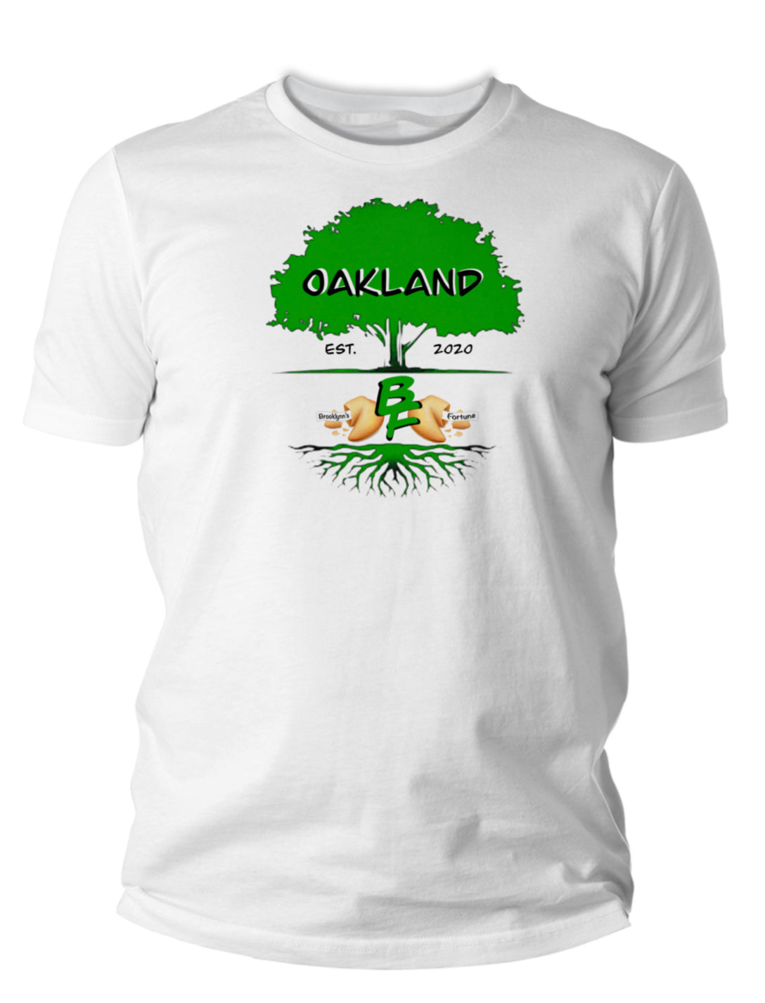 Oak Tree BF Tee White