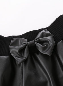 Hem Layered Bow Skirt