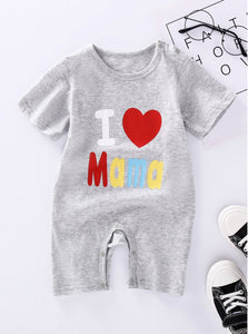 I Love Mama Onesie