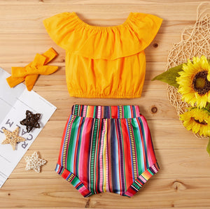 Yellow Roots Baby Set