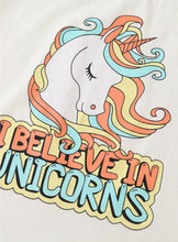 Load image into Gallery viewer, Toddler Unicorn Believer Tee &amp; Shorts Set
