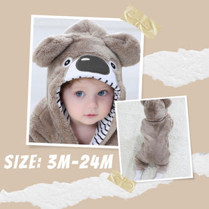 Koala Flannel Jumpsuit