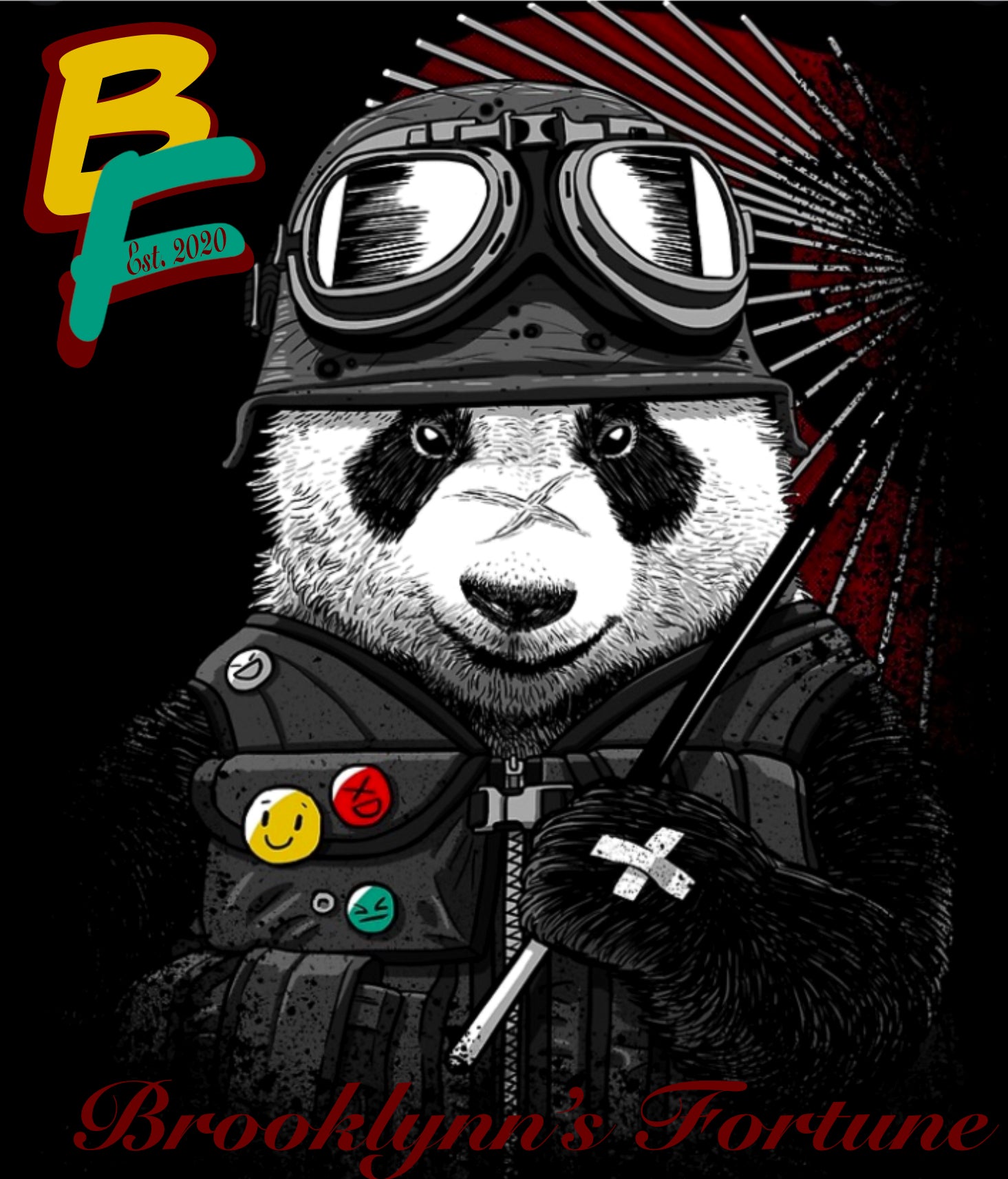 Samurai Panda Tee