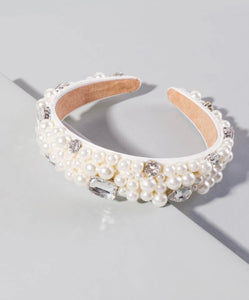 Pearl & Diamond Headband