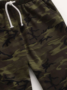 Camo T-Rex Tee & Pants Set