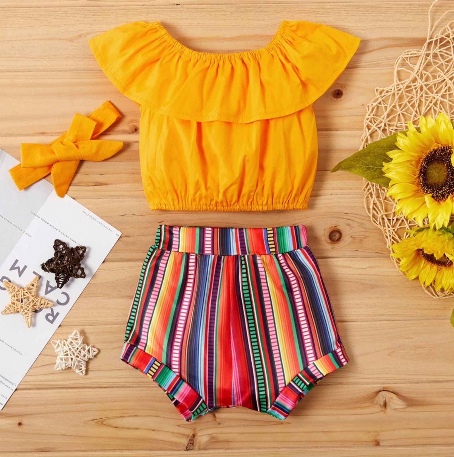 Yellow Roots Baby Set