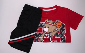 Hustle Teddy Tee & Short Set