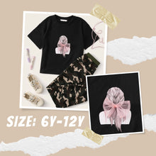 Load image into Gallery viewer, Princess Tee &amp; Camo Jogger Set
