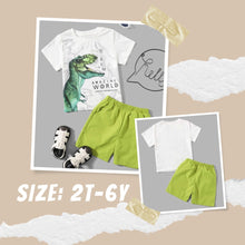 Load image into Gallery viewer, Dream World Dino Tee &amp; Shorts
