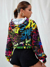 Load image into Gallery viewer, Graffiti Print Pullover
