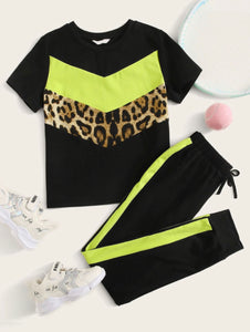 Leopard Jogger Set