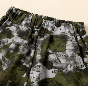 Hooded Camo Tee & Shorts