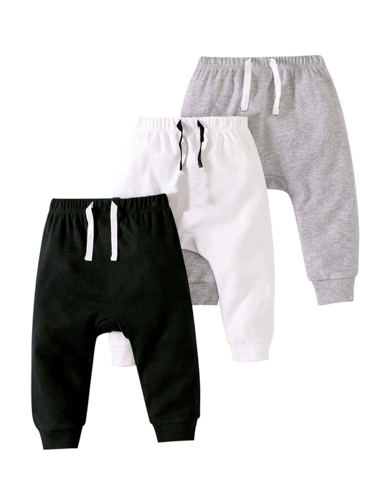 3pc Solid Sweatpants Set