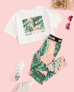 Enjoy Your Life Tee & Pants Set