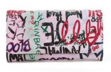 Load image into Gallery viewer, Graffiti Wallet Light Pink
