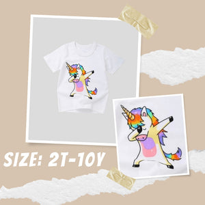 Unicorn Dab Tee