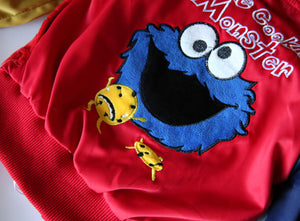 Cookie Monster & Elmo Bomber Jacket