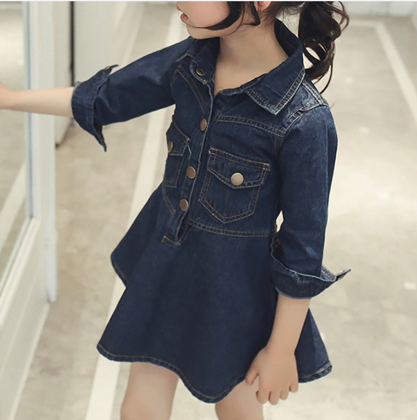 Sassy Denim Dress