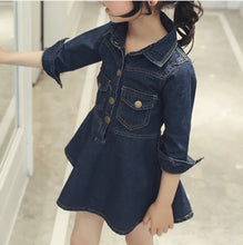 Load image into Gallery viewer, Sassy Denim Dress
