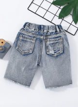 Load image into Gallery viewer, Ripped Denim Shorts
