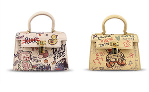 Teddy Graffiti Handbag