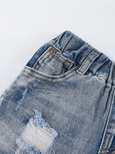 Load image into Gallery viewer, Ripped Denim Shorts
