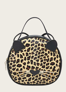 Leopard Kitty Satchel