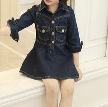 Load image into Gallery viewer, Sassy Denim Dress
