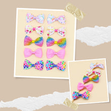 Load image into Gallery viewer, 10pc Unicorn Hair Clips
