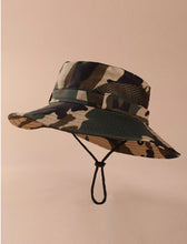 Load image into Gallery viewer, Kids Camo Bucket Hat
