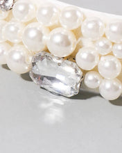 Load image into Gallery viewer, Pearl &amp; Diamond Headband
