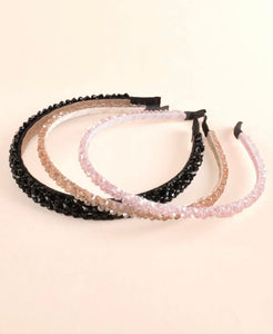 3pc Crystal Decor Headband