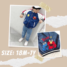 Load image into Gallery viewer, Elmo &amp; Friend Bomber Jacket
