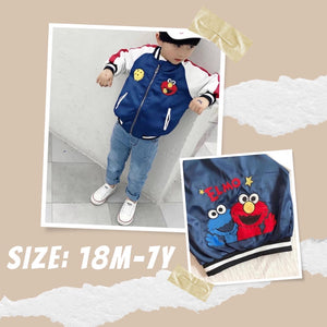 Elmo & Friend Bomber Jacket