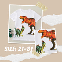 Load image into Gallery viewer, Dino Print Shortsleeved Tee
