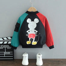 Load image into Gallery viewer, Mickey &amp; Me Bomber Jacket
