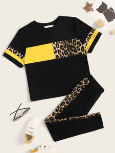 Leopard Jogger Set