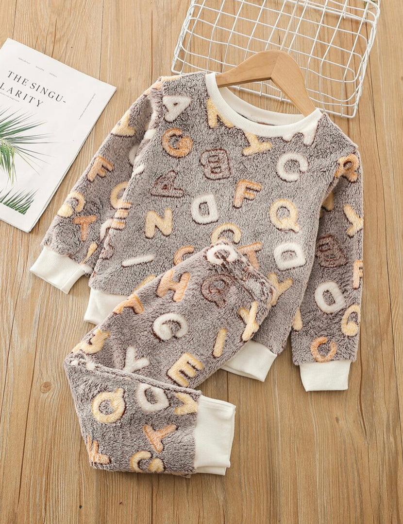 ABC Flannel Set