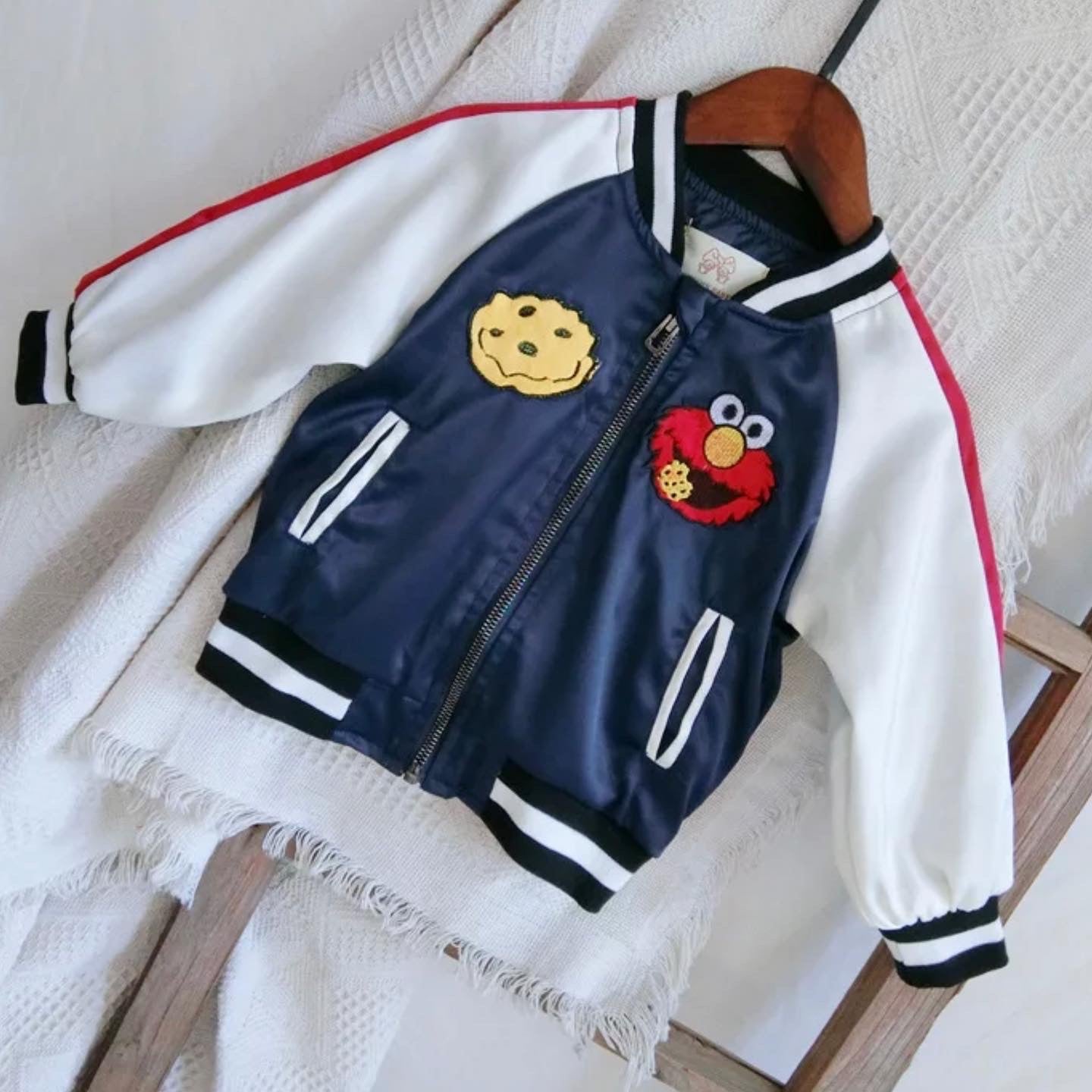 Elmo & Friend Bomber Jacket